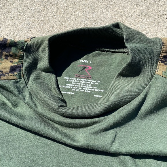 Long Sleeve Camouflage Shirt - Picture 12 of 14